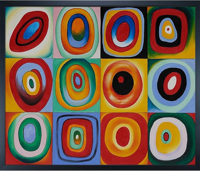 overstockart wassily kandinsky farbstudie quadrate
